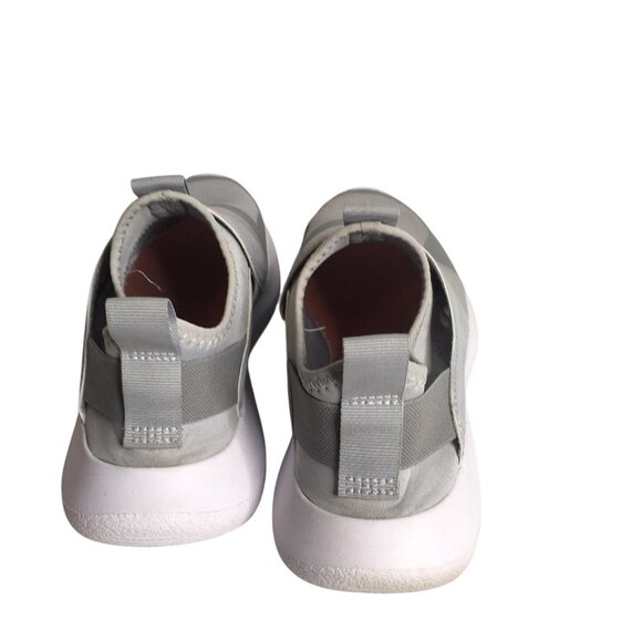 Under Armour Shoes Womens Size 8.5 Gray Pink Slip On Strap Sneakers 3024871-107 - Picture 9 of 11